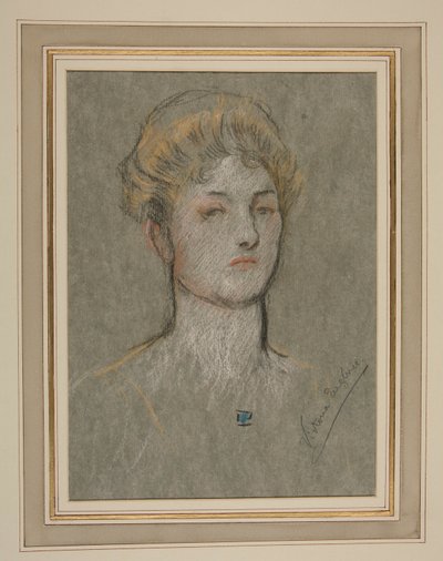Kroning af Edward VII Portræt: Prinsesse Victoria Eugenia af Battenberg af Edwin Austin Abbey