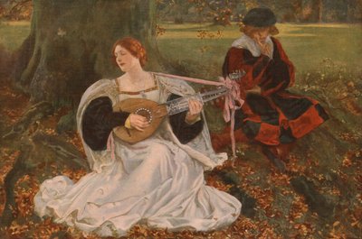 Fair is my Love, c1900, c1930. af Edwin Austin Abbey