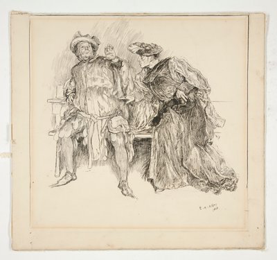 Falstaff: af Edwin Austin Abbey