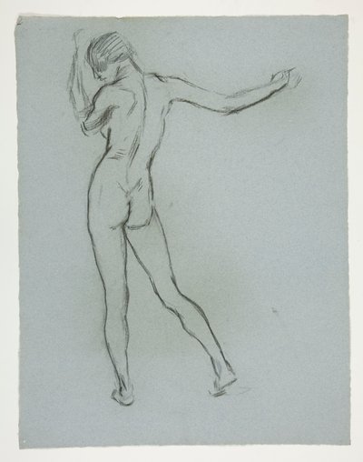 Figurstudie for af Edwin Austin Abbey