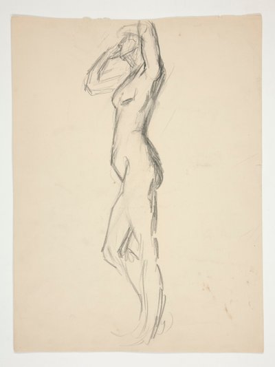 Figurstudie for af Edwin Austin Abbey