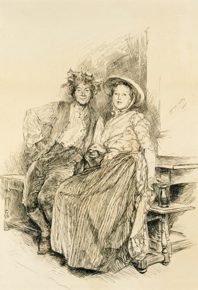 Høsthjemmet af Edwin Austin Abbey