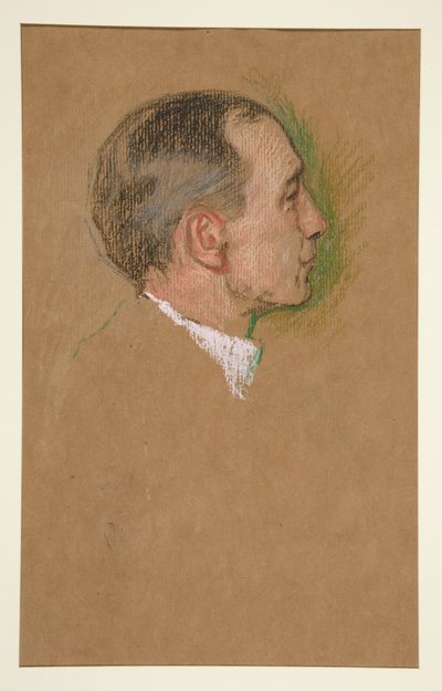 Leder af mand, kroning af Edward VII af Edwin Austin Abbey