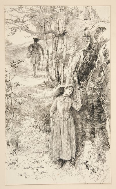 Illustration til af Edwin Austin Abbey