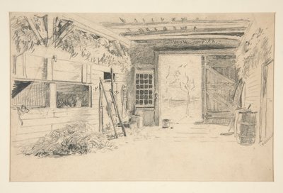 Interiørstudie af Edwin Austin Abbey