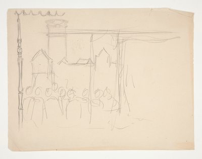 Isabella and the Duke (studie for .1108), fra Measure for Measure af Edwin Austin Abbey