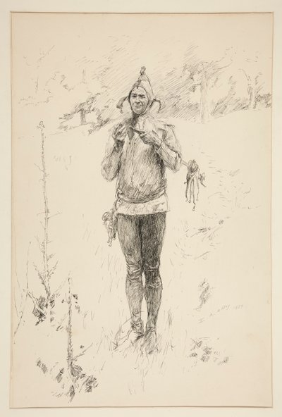 Jaques: af Edwin Austin Abbey