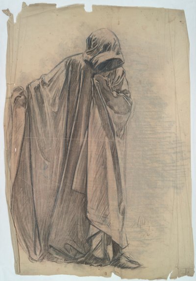 Josef af Arimathea, Figurstudie for af Edwin Austin Abbey