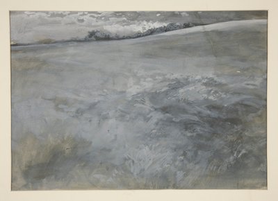 Landskab af Edwin Austin Abbey