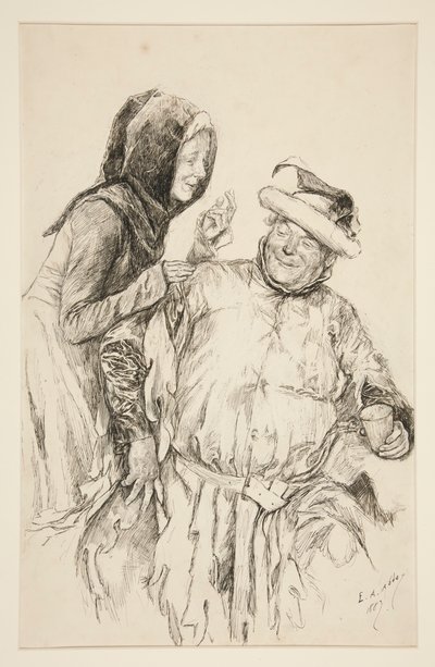 Elskerinde hurtigt: af Edwin Austin Abbey