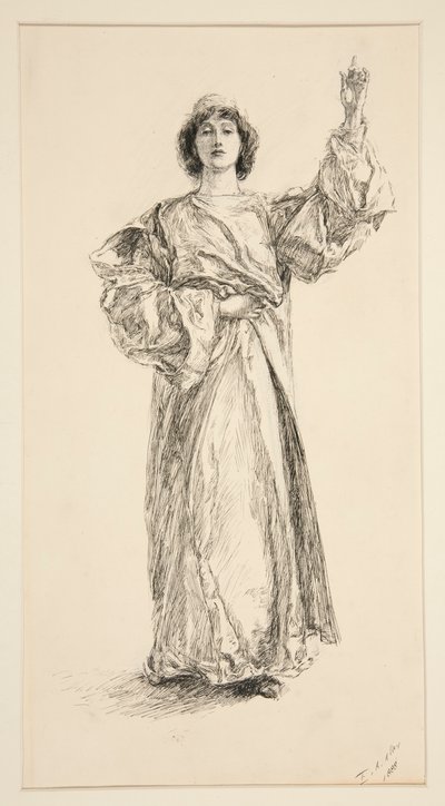 Portia: af Edwin Austin Abbey