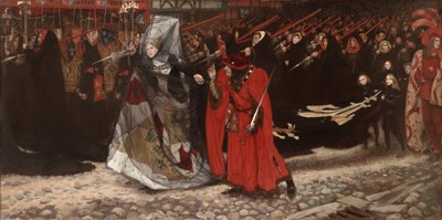 Richard, hertug af Gloucester, og Lady Anne, 1896 af Edwin Austin Abbey
