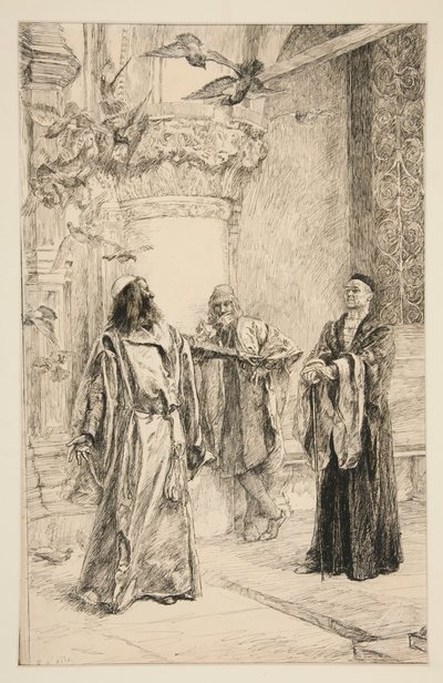 Shylock: af Edwin Austin Abbey