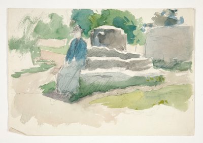 Skitse til af Edwin Austin Abbey