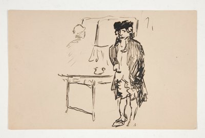 Mindesmærke for Johan Diederich Deiman af Edwin Austin Abbey