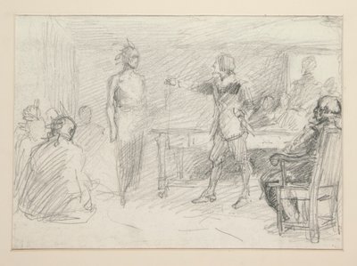 Studer for af Edwin Austin Abbey