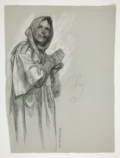 Studer for af Edwin Austin Abbey