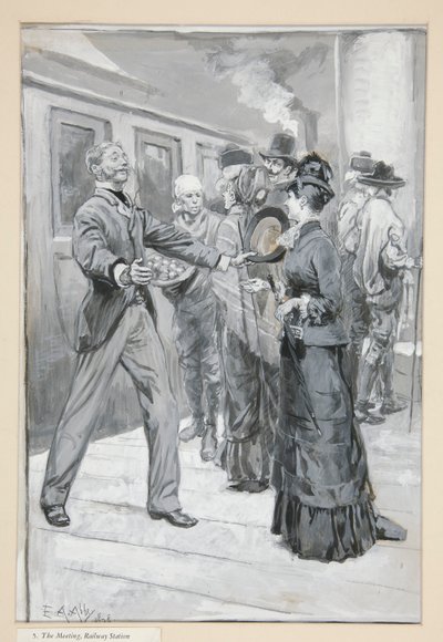Studer for af Edwin Austin Abbey