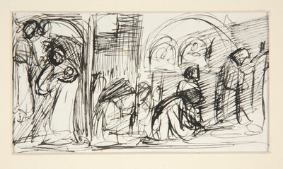 Studer for af Edwin Austin Abbey