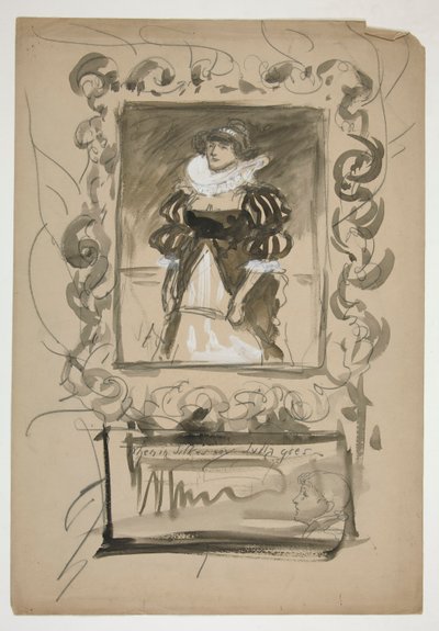 Studer for af Edwin Austin Abbey