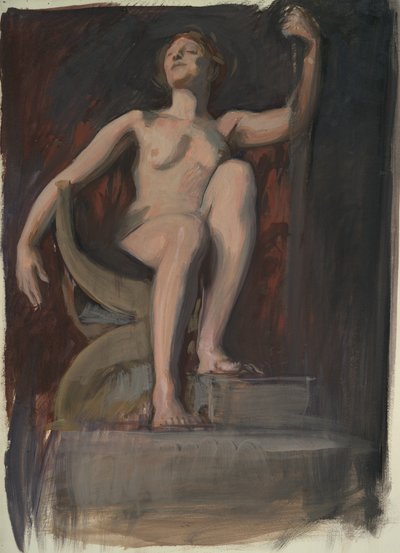 Undersøg for figuren The Genius of Pennsylvania i af Edwin Austin Abbey