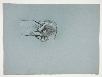 Studie af hænder til af Edwin Austin Abbey