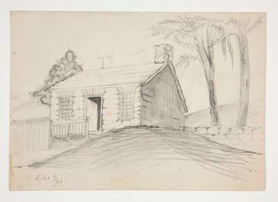Det ældste hus i Ellicotts Mills af Edwin Austin Abbey