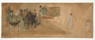 Recitationen af Edwin Austin Abbey