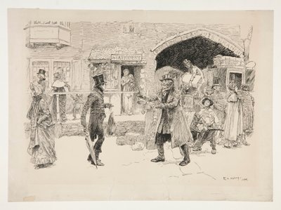 Den indfødtes tilbagevenden af Edwin Austin Abbey