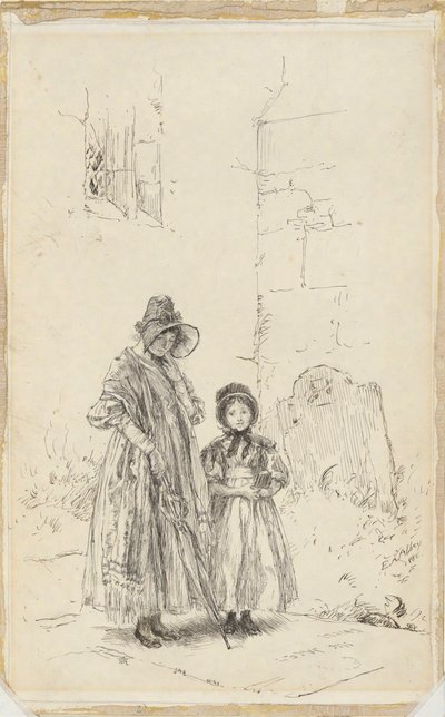 Præsten, fra Det stille liv af Edwin Austin Abbey