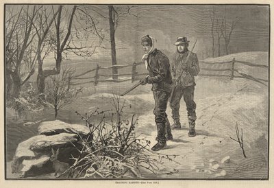Sporing af kaniner af Edwin Austin Abbey