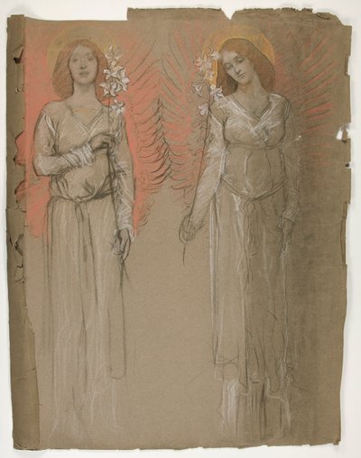To engle af Edwin Austin Abbey