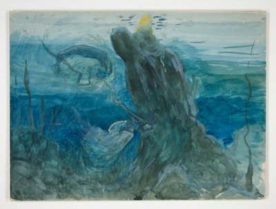 Undervandsscene af Edwin Austin Abbey