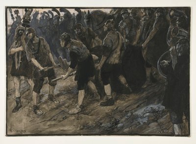 Ventidius træder ind i triumf, Pacorus