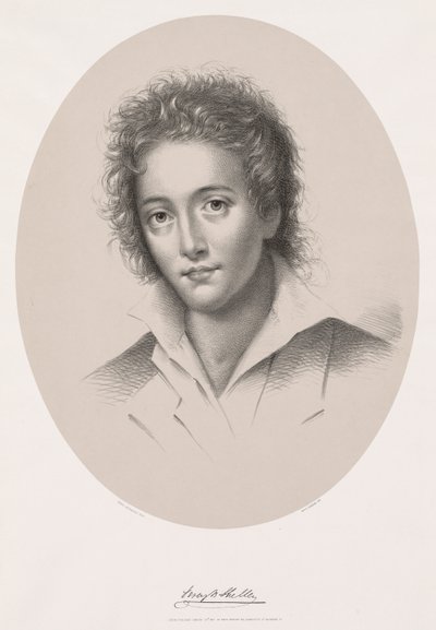 Percy Bysshe Shelley af Edwin Beyerhaus