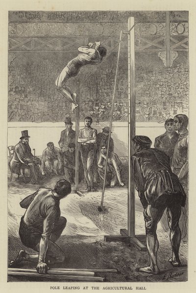 Pælespring ved Landbrugshallen af Edwin Buckman