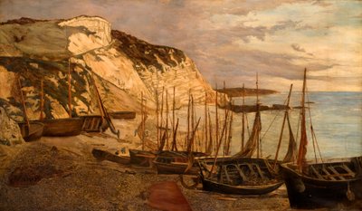 Beer Head, South Devon, ca. 1879 af Edwin Edwards