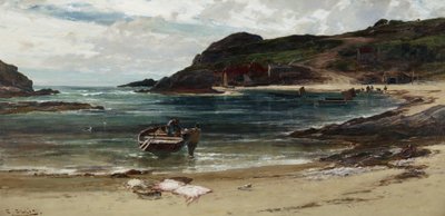 Haven under bakken (Anglesey) af Edwin Ellis