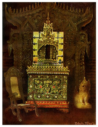 Asiatiske møbler, 1911-1912. af Edwin Foley