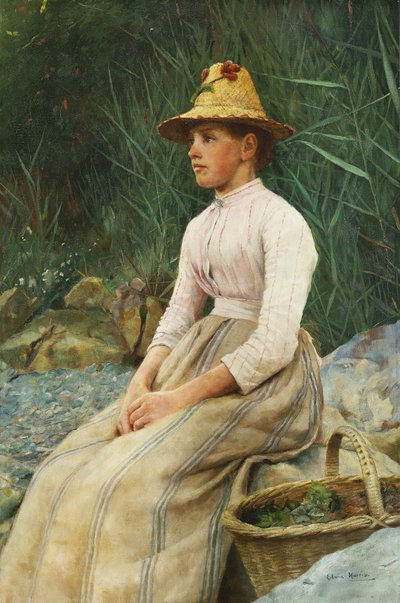 Muslingepigen, af Edwin Harris