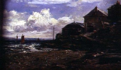 Kystudsigt af Edwin Hayes