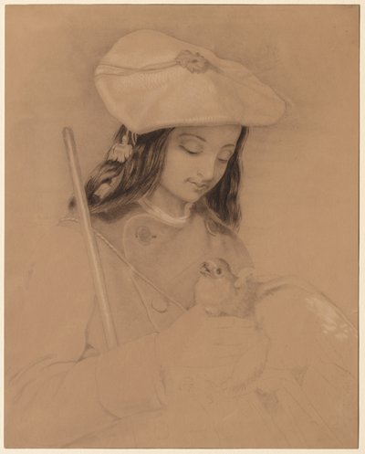 Highland Lassie. af Edwin Landseer