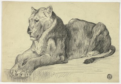 Løvinde af Edwin Henry Landseer