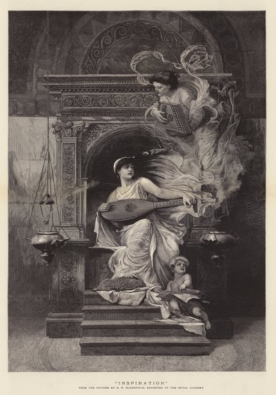 Inspiration af Edwin Howland Blashfield