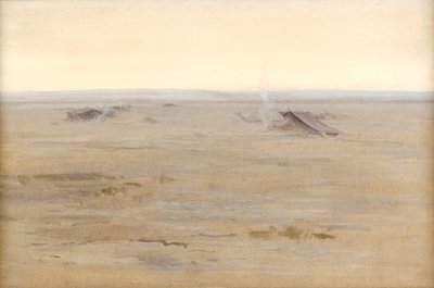 Lejr i ørkenen, 1914 af Edwin John Alexander