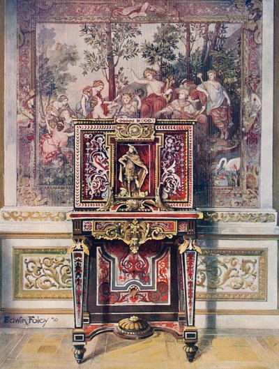 Boulle bryllupskasse af Edwin John Foley