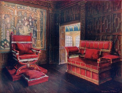 Polstret stol og sofa med justerbare ender af Edwin John Foley