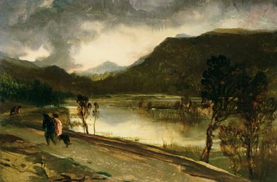 En højlandssø af Edwin Landseer