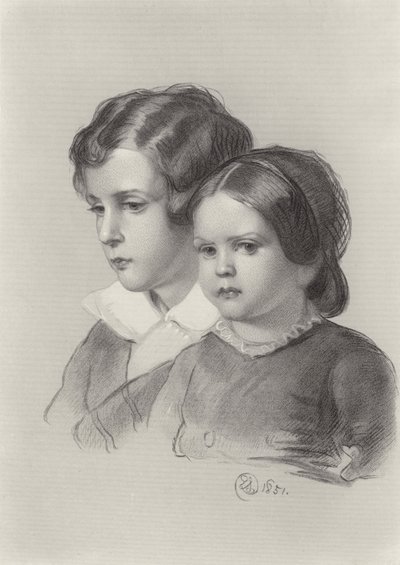 Drengen og Lassie af Edwin Landseer