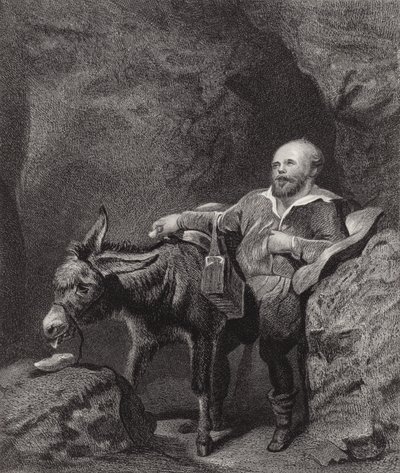 Sancho Panza af Edwin Landseer